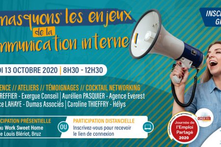 Mardi 13 octobre, "Démasquons" les enjeux de la communication interne !